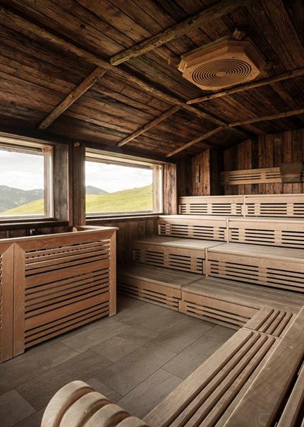 Sauna con vista